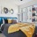 Midtown Sacramento, CA Luxury Apartments for Rent - Press at Midtown - Bedroom with a Nightstand, Plush Carpeting, and Wall Art